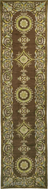 Antique Spanish Savonnerie Style Rug
Spain ca. 1920
45'9" x 11'4" (1396 x 346 cm)
FJ Hakimian Reference #03205
                 