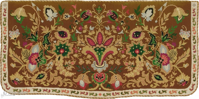 Antique French Needlepoint Rug
France ca.1880
4'0" x 2'0" (122 x 61 cm)
FJ Hakimian Reference #02151
                   