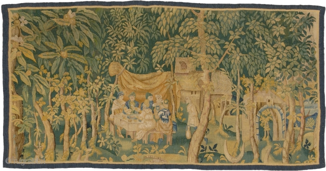 Antique France Tapestry
France ca.1770
5'7" x 2'4" (170 x 71 cm)
FJ Hakimian Reference #02244
                    