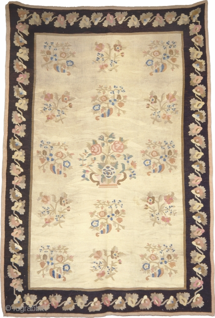 Antique Bessarabian Rug
East Europe ca. 1880
9'1" x 6'1" (277 x 186 cm)
FJ Hakimian Reference #02251
                  