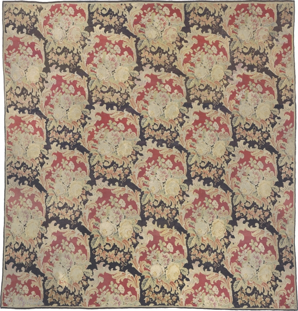 Antique Aubusson Rug
East Europe ca. 1830
20'0" x 19'4" (610 x 590 cm)
FJ Hakimian Reference #02460
                  