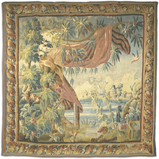 Antique Tapestry
Europe ca. 18th Century
8'7" x 8'9" (262 x 267 cm)
FJ Hakimian Reference #02576
                   