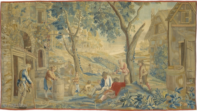 Antique French Tapestry
France ca.1700-1730
13'2" x 8'4" (402 x 254 cm)
FJ Hakimian Reference #02752
                    