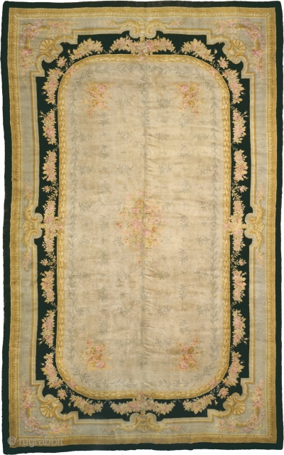 Antique Savonnerie Rug
Northern Ireland ca.1900
19'5" x 12'0" (593 x 366 cm)
FJ Hakimian Reference #03018
                   