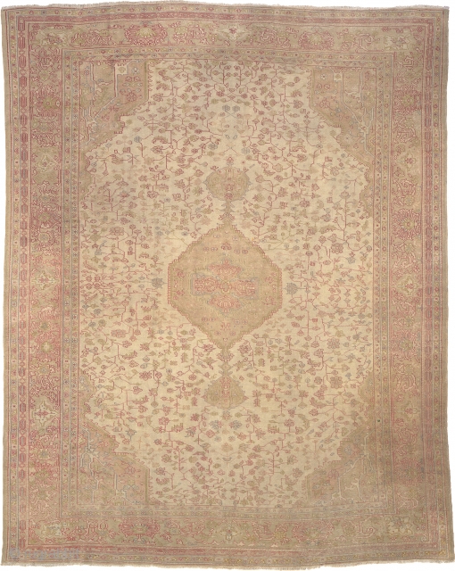 Antique Turkish Borlou Rug
Turkey ca.1910
13'2" x 10'3" (402 x 313 cm)
FJ Hakimian Reference #04110
                   