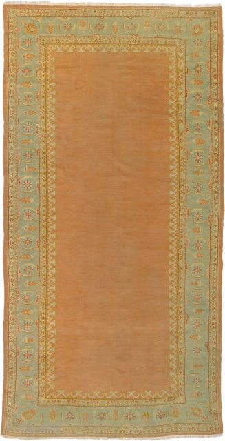 Antique Turkish Oushak Rug
Turkey ca.1890
16'6" x 8'3" (504 x 252 cm)
FJ Hakimian Reference #04135

                   