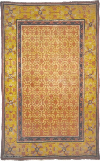 Antique Khotan Rug
East Turkestan ca.1900
6'1" x 3'10" (186 x 117 cm)
FJ Hakimian Reference #08048
                   