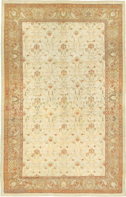 Antique Indian Amritsar Rug
India ca.1900
15'9" x 10'1" (481 x 308 cm)
FJ Hakimian Reference #09090
                   