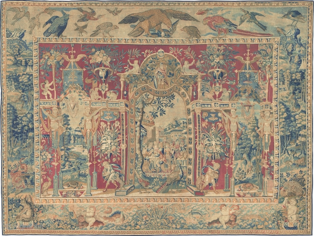 Antique Tapestry
The Netherlands ca. 1580
9'7" x 12'5" (292 x 379 cm)
FJ Hakimian Reference #22062
                   