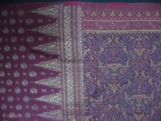 Antique Indonesian, Palembang Kain Limar. For more:http://indonesia-textile.blogspot.com                          