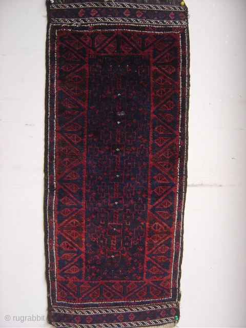 late 19 Century Baluch Balisht very nice kilim                         