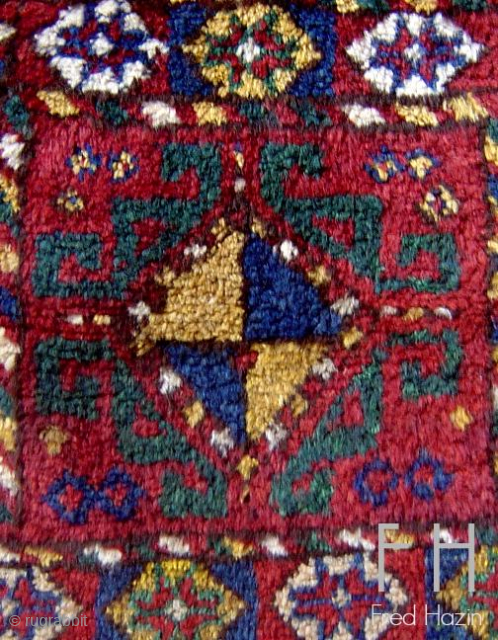 Stock #A171 | Uzbek Bag Face | Circa: 1900s                        
