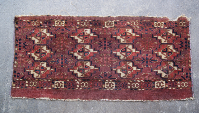 second half of the 19th century yomut mafrash.                         