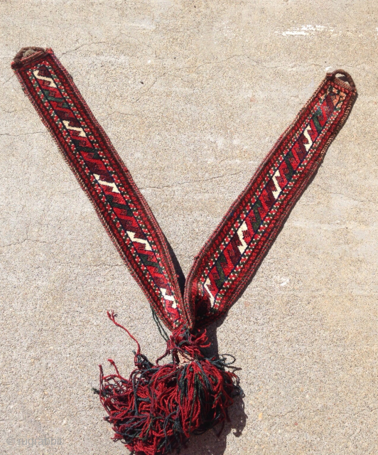 Baluchi Trappings from the 1900 all natural colors.                         