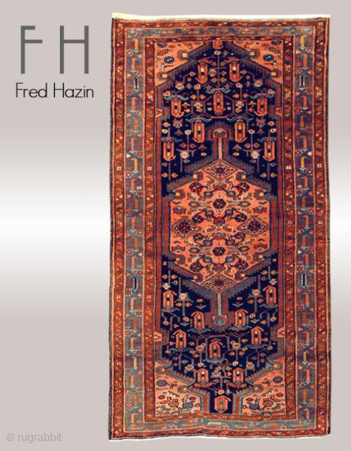 Stock #A105 | Malayer | Circa: 1920\'s | Size: 3.3 x 6.4                     