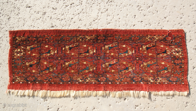 Eight Gul Tekke Torba 19th century good colors.                         