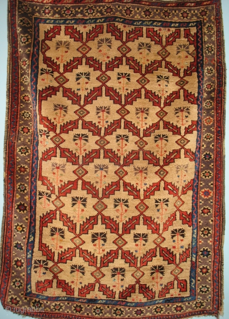 Karapinar?- 
KONYA 
Kurdish - Anatolia
Mid - 19th Century
Natural lamb wool
and heavy aubergine!
                     