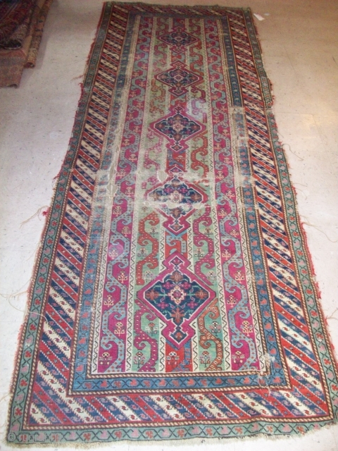 Very attractive Caucasian Karabagh...Beautiful colors with stripes...Please contact to ask further questions...                     