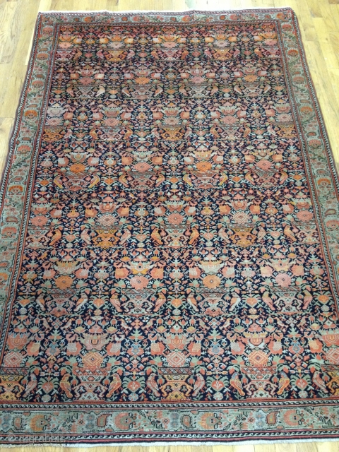 PERSIAN MISHAN MELAYER RUG
SIZE 4'2 BY 6'4 FT                         