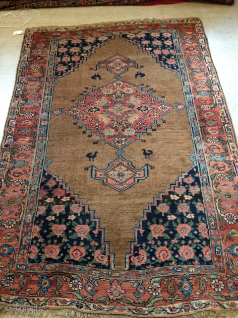 PERSIAN BIDJAR RUG
SIZE: 4'8 BY 7 FT                          