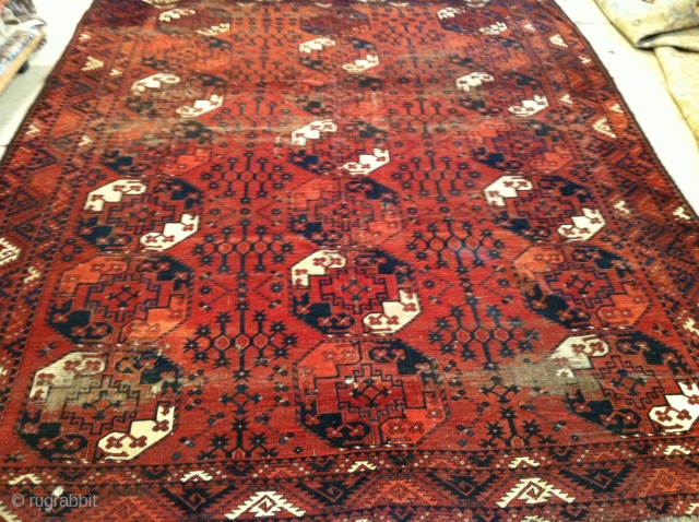 TURKOMAN CARPET
GOL-GOLI DESIGN                              