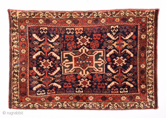 Very Fine Khamseh Bag 1870's size 48x72 cm                         