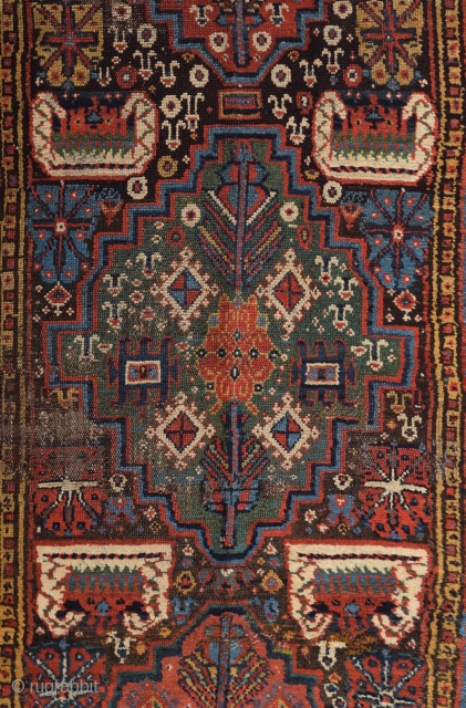 Northwest Persian Rug circa 1830 size 95x315                          