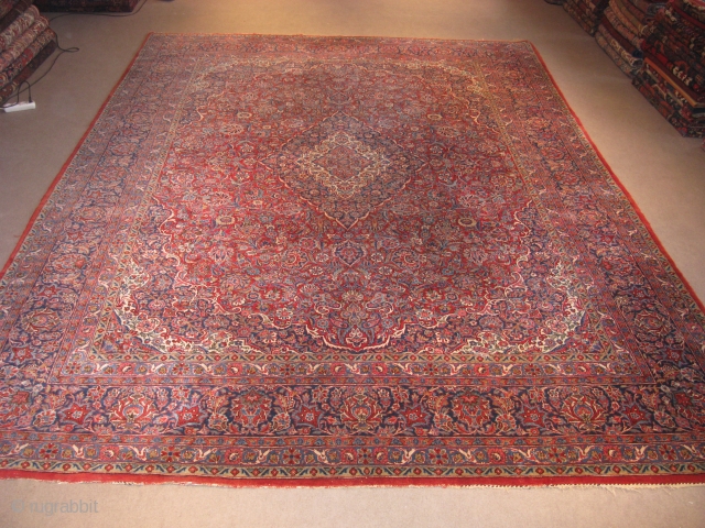 4462-Persian Kashan carpet 425x308                             