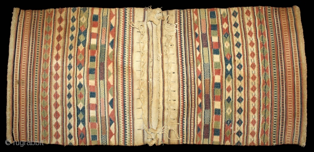 Camel Trapping Bag From Thar Desert Region near Jaisalmer Rajesthan India.C.1900.Its size is 63cm X 144cm.(DSE03040).                 