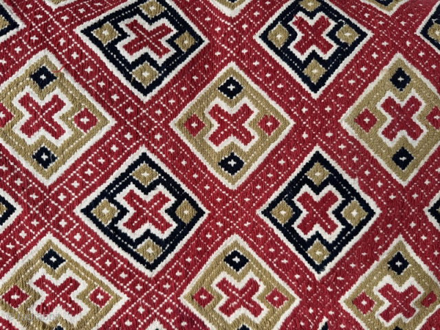 Late 19th century rollakan in classic repeat design.good condition.
1.05m by 0.53m
Contact gene@heritage-antique-rugs.com for more pics, price etc.