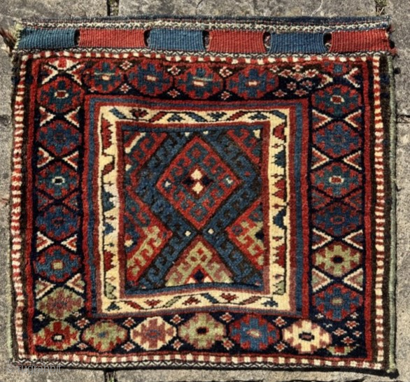 This antique Jaf khorjin needs no introduction, we've all got bags like it. Great condition, good size (0.58m by 0.64m), make a great cushion. Oh, the back is a bit unusual.
Contact gene@heritage-antique-rugs.com  ...