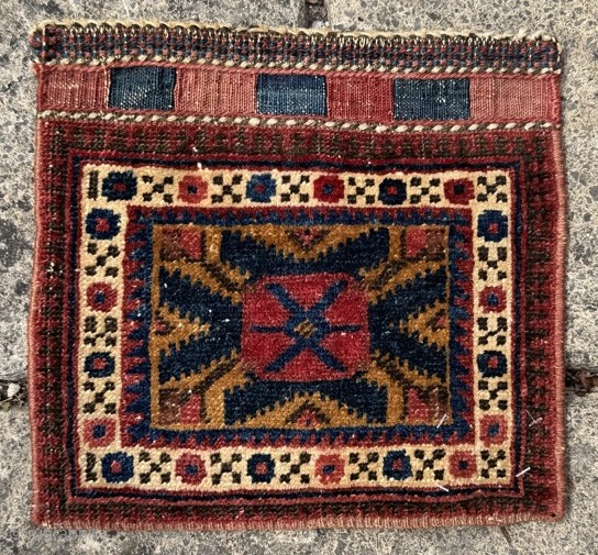 Afshar chante
0.28m by 0.30m
Contact gene@heritage-antique-rugs.com for more pics, price etc
WhatsApp +44 (0)7803341863