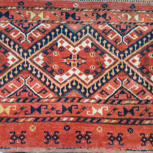 Large antique Ersari/Beshir torba, in great condition, good colours.                        