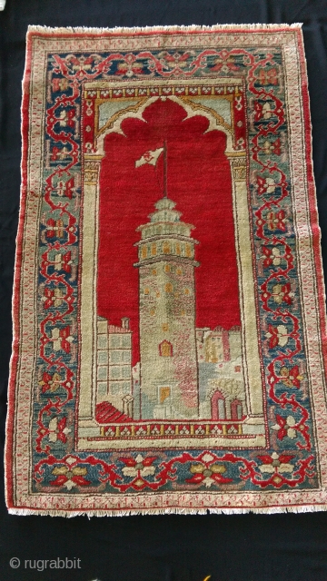 Antichi tappeto anatolici khula 
torre di galatha
1.30x0.80 cm                         