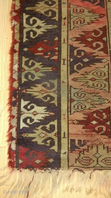 old Anatolian carpet
1.45x1.10 cm
                             