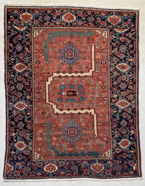 NW Persia in good condition, unusual design and 150x120 size.
1920 Circa.                      