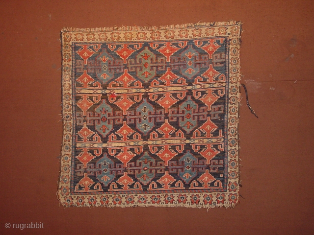 wonderful 1880 sumakh bagface
57x60cm
1.9x2ft                             