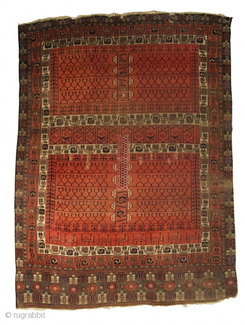 Rare Salor Ensi, Turkestan, c. 1800, 5 feet 10 inches x 4 feet 4 inches (lot 805); Recently discovered in a New York home, this rug is one of only ten know  ...