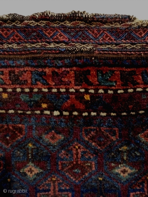 19th Century Baluch Bagface
Size: 67x60cm
Natural colors                           