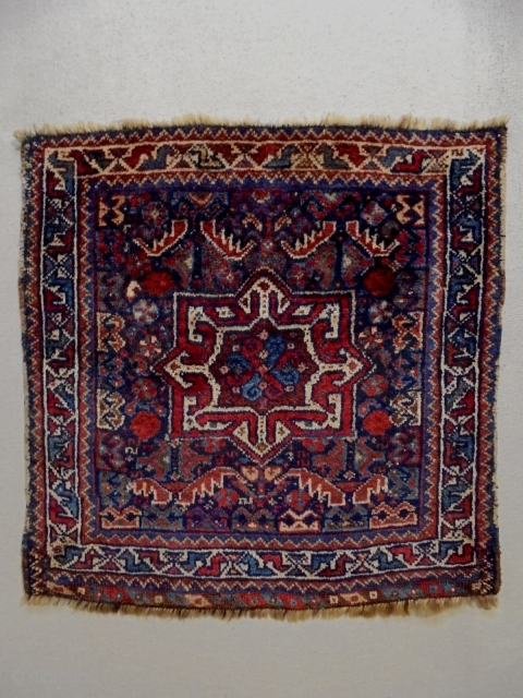 Kamseh Bagface
Size: 60x60cm
Natural colors, made in period 1910/20                         