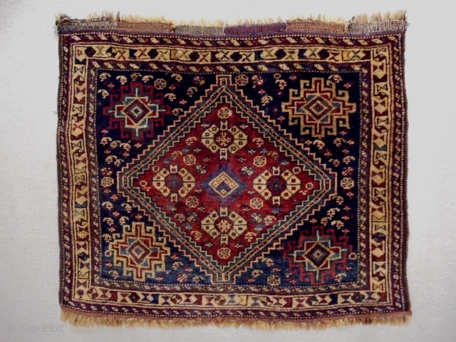 Qasqhay Bagface
Size: 72x60cm
Natural colors, made in period 1910                         