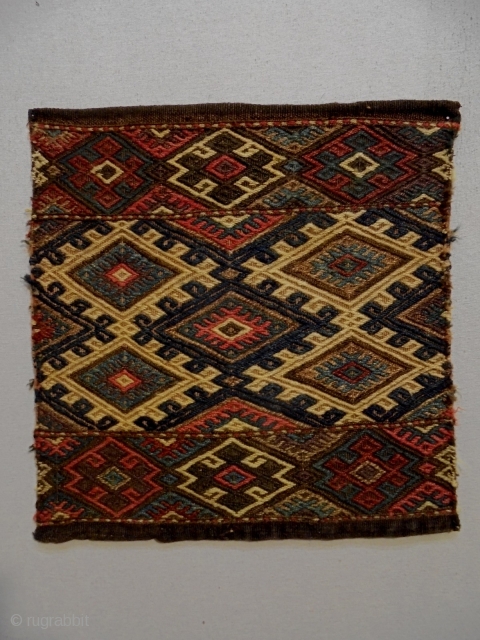19th Century Tribal Soumakh Bagface
Size: 51x54cm
Natural colors                          