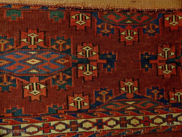 1870/80 Fine Turkmen Torba
Size: 92x36cm
Natural colors                           