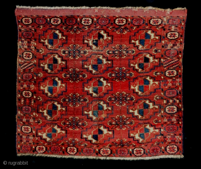 1850 Very Fine Tekke Dowry
Size: 86x76cm (2.9x2.5ft)
                          