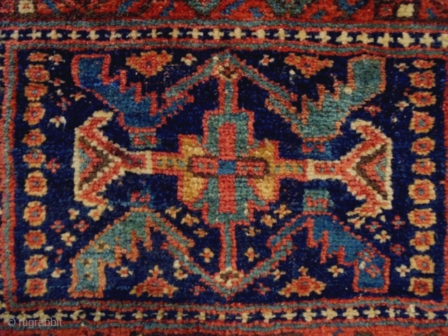 19th Century Kurdish Bagface
Size: 42x29cm
Natural colors                           