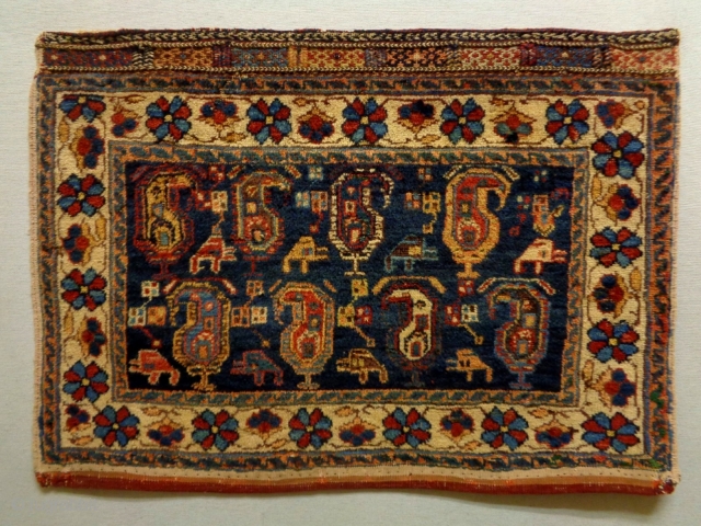 Fine Afshar
Size: 74x53cm
Natural colors, made in circa 1910/20                         