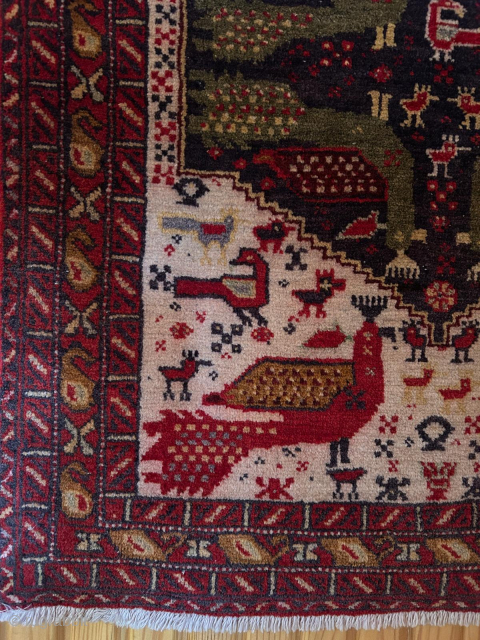 BELÜÇ BAGFACE
MID-1900s
FINE WEAVE
DECORATIVE
HEIGHT 68cm WIDTH 59cm
SHIPPING INCLUDED                          