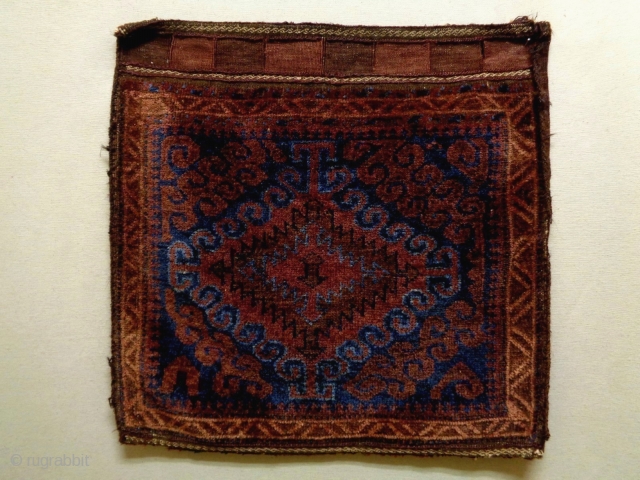 Baluch Bag Complete
Size: 65x64cm
Natural colors, made in circa 1910/20                        