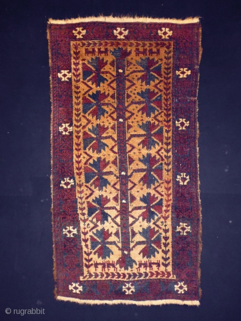 1880 Belouch Balisth
size: 46x88cm (1.5x2.9ft)
Natural colors                           