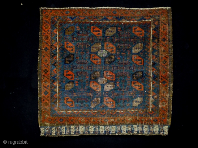 1880 Baluch Bagface
Size: 65x61cm (2.2x2.0ft)
Natural colors, there is silk                        
